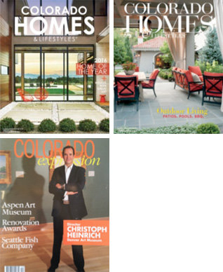 Colorado Homes and Lifestyles - Colorado Expression Magazine Covers